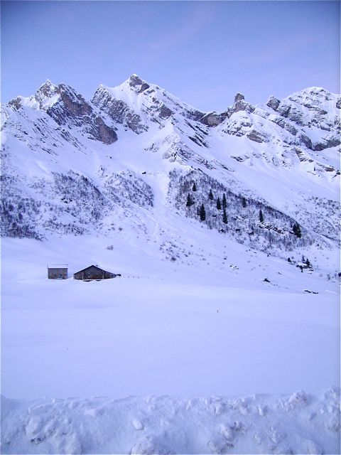 #1 combe vue du col : premier au départ combe vue du col : premier au départ