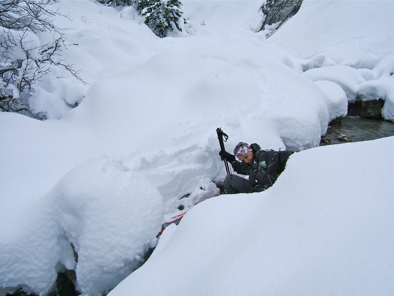 #13 Bernarde Picogu : La traversé du torrent peut être délicate, n Bernarde Picogu : La traversé du torrent peut être délicate, n'est ce pas Monique et ainsi que J.P.?