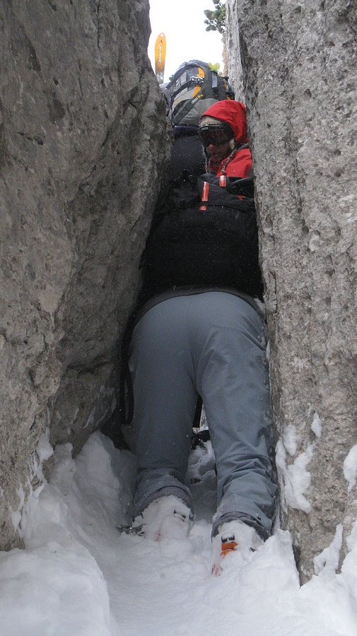#13 Cheminée du Paradis : Gros cul ou passage étroit ?? Cheminée du Paradis : Gros cul ou passage étroit ??