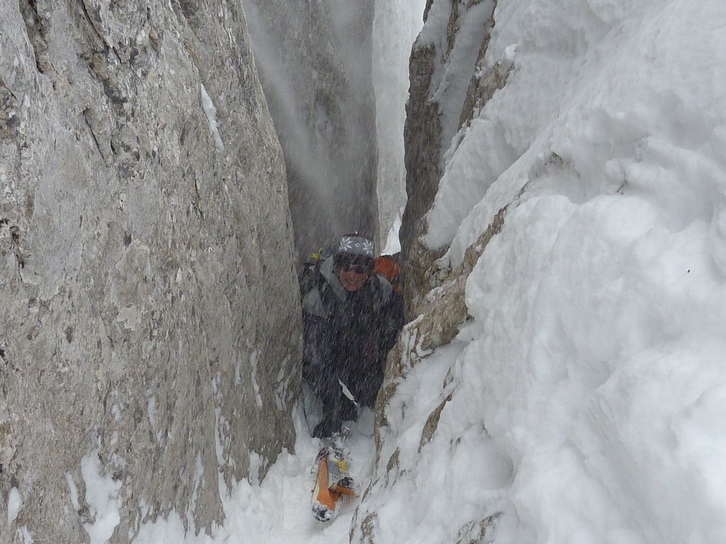 #12 Cheminée du Paradis : AnneCé sous les spindrifts Cheminée du Paradis : AnneCé sous les spindrifts