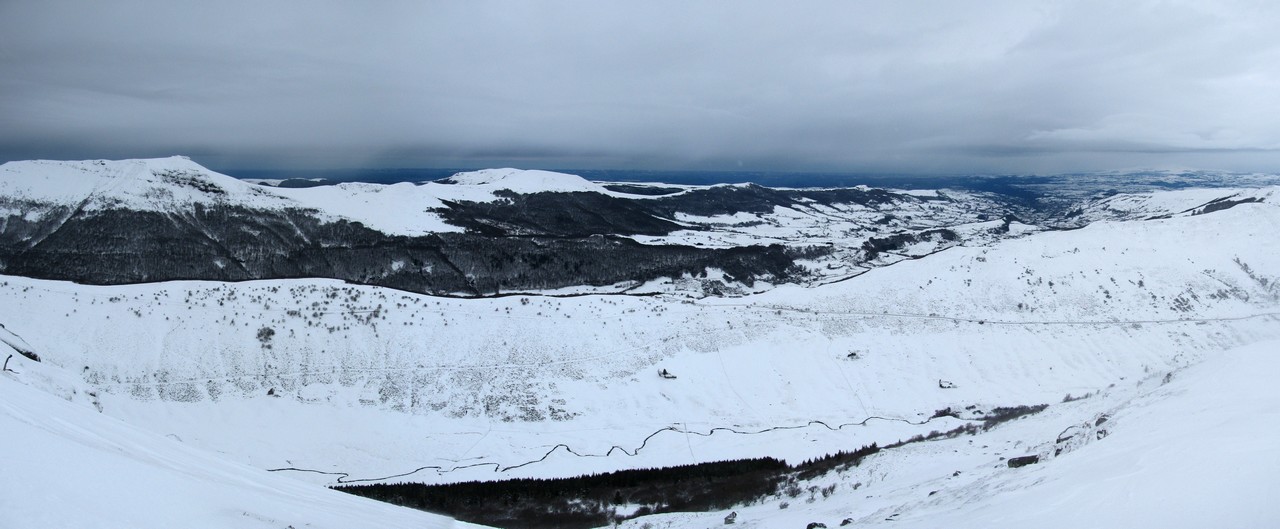 #11 Panorama de l Panorama de l'antécime : La vallée de l'Impradine