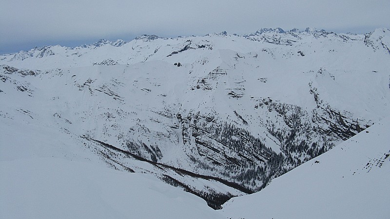 #8 Depuis le sommet : vue sur le Pelvoux, l Depuis le sommet : vue sur le Pelvoux, l'Ailefroide et le Pic Sans Nom