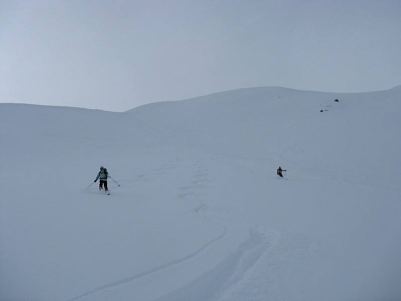 #9 Descente sous le sommet : poudre à gogo, qu Descente sous le sommet : poudre à gogo, qu'est ce que c'est bon !