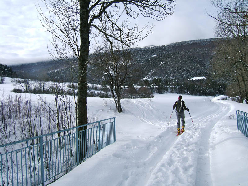 #1 Chamatte : Pas mal de neige au départ. Chamatte : Pas mal de neige au départ.