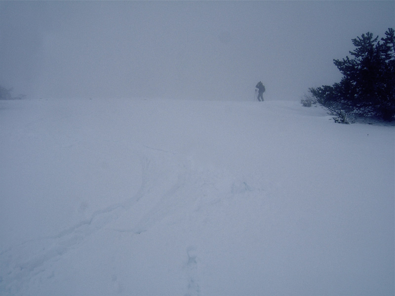 #9 Chamatte : Descente dans une bonne neige malgré une mauvaise visibilité, du bon ski. Chamatte : Descente dans une bonne neige malgré une mauvaise visibilité, du bon ski.