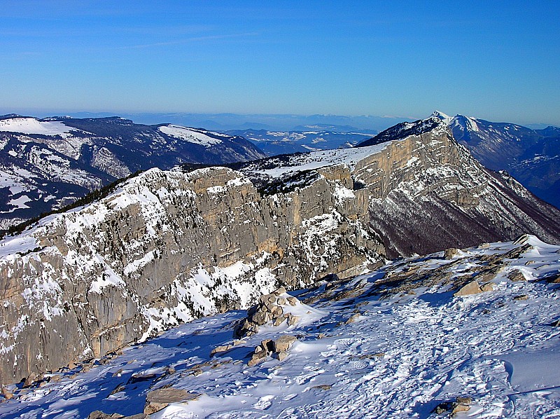 moucherotte : le moucherotte vu du haut