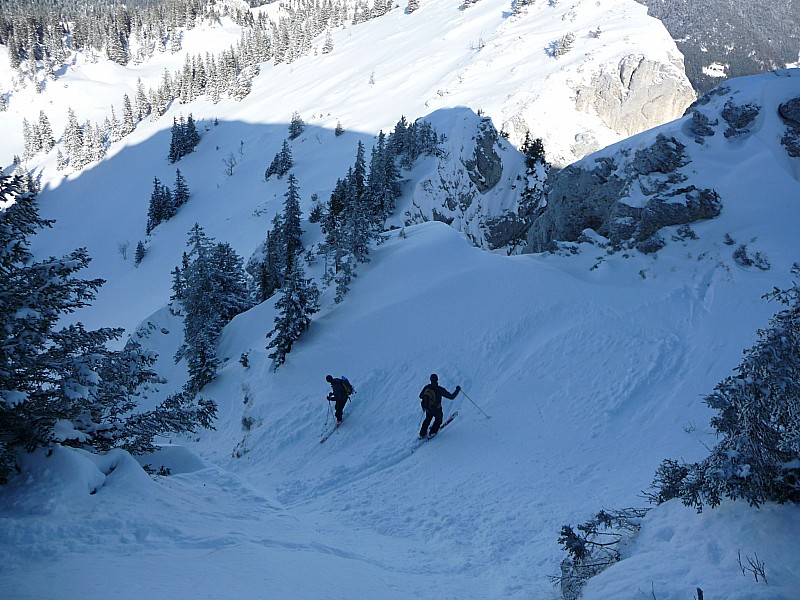 Descente du NO : Descente NO