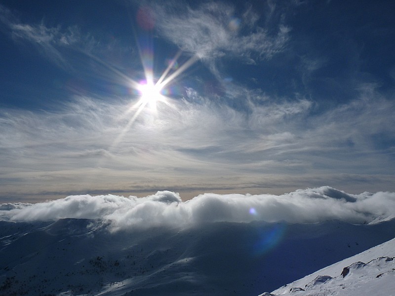 #12 Sur Pietradione : Arrivée des nuages sur Scaldasole Sur Pietradione : Arrivée des nuages sur Scaldasole