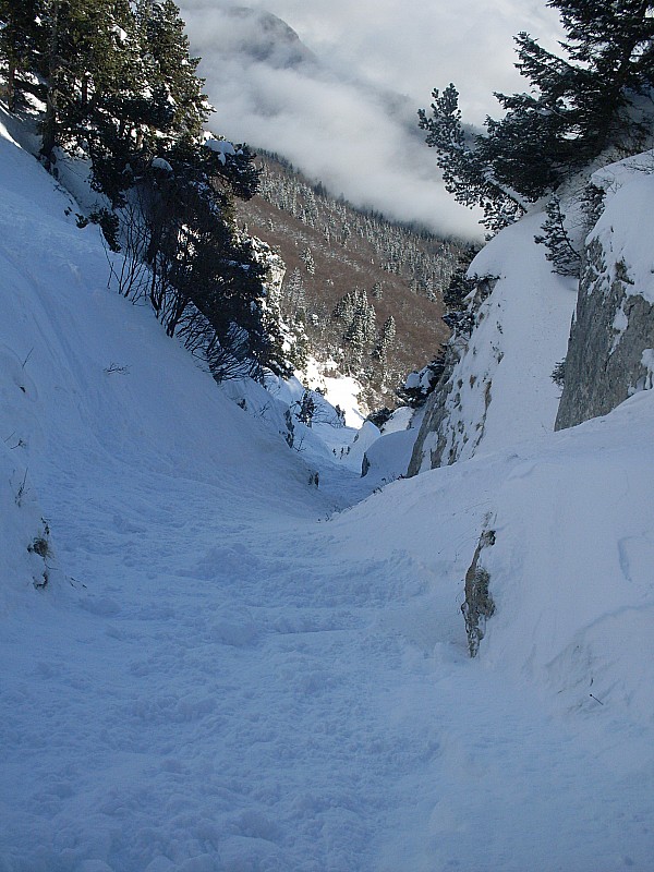 Couloir de la virgule : Conditions du couloir