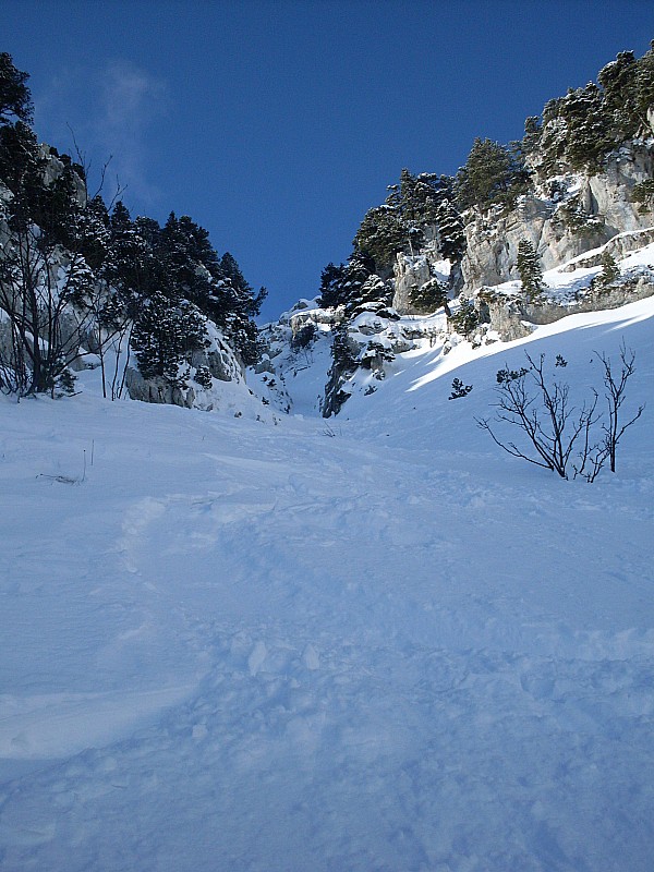 Couloir de la virgule : Conditions couloirs 2