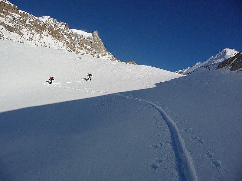 Grand paradis : La montée au col di Moncorve.