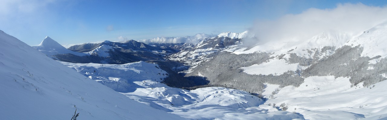#10 Vallée de la Jordanne : Encore quelque brume sur les plus hauts sommets Vallée de la Jordanne : Encore quelque brume sur les plus hauts sommets