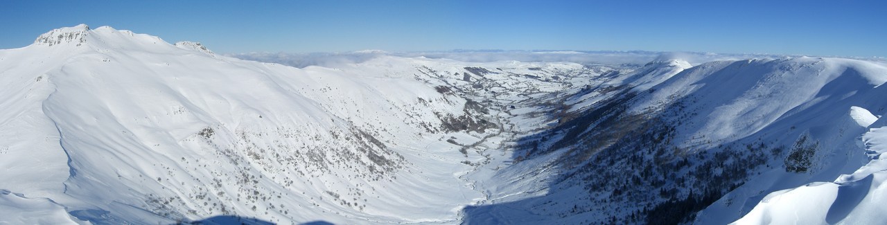 #12 Vallée de la Santoire : Panorama du sommet Vallée de la Santoire : Panorama du sommet