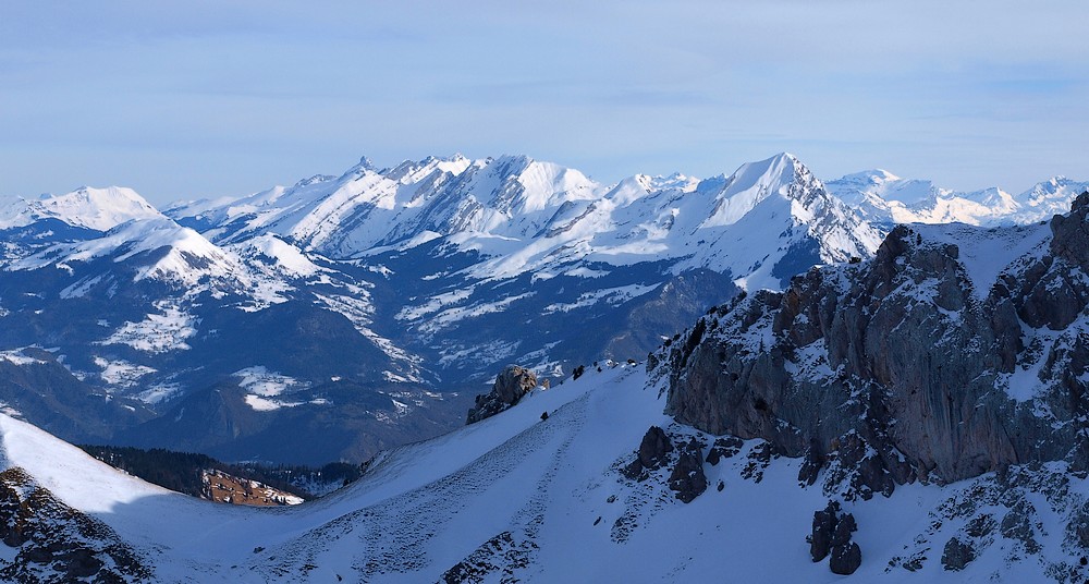 #10 Aravis : dont la Pointe Percée Aravis : dont la Pointe Percée