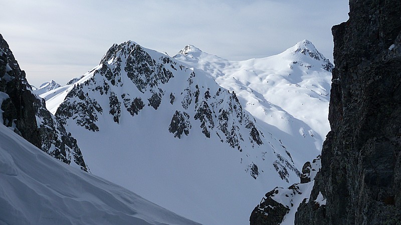 #3 Rocher Blanc : Depuis la Brèche de l Rocher Blanc : Depuis la Brèche de l'Argentière