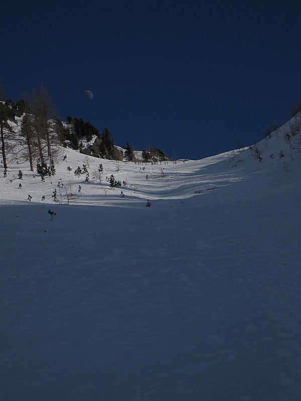 #10 la Lune : et le couloir vu d la Lune : et le couloir vu d'en bas