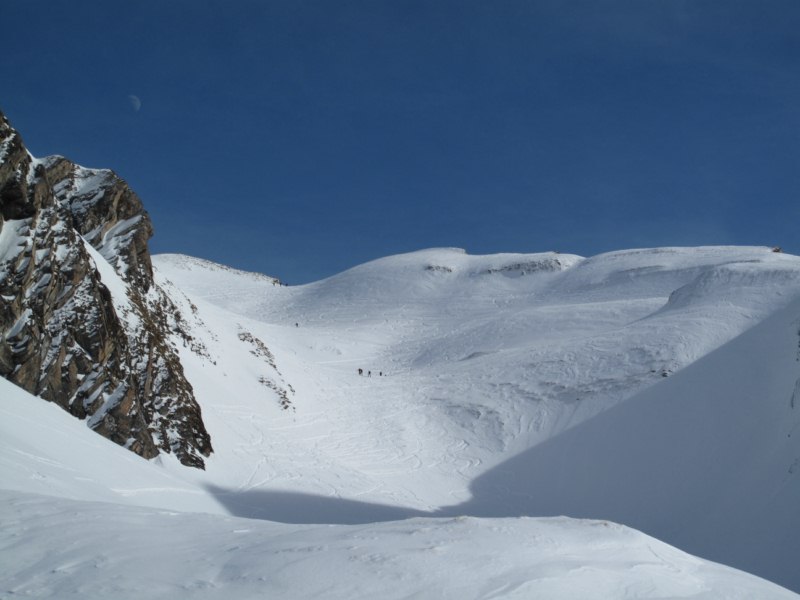 #2 Le vallon supérieur : En direction du col départ de l Le vallon supérieur : En direction du col départ de l'arête finale