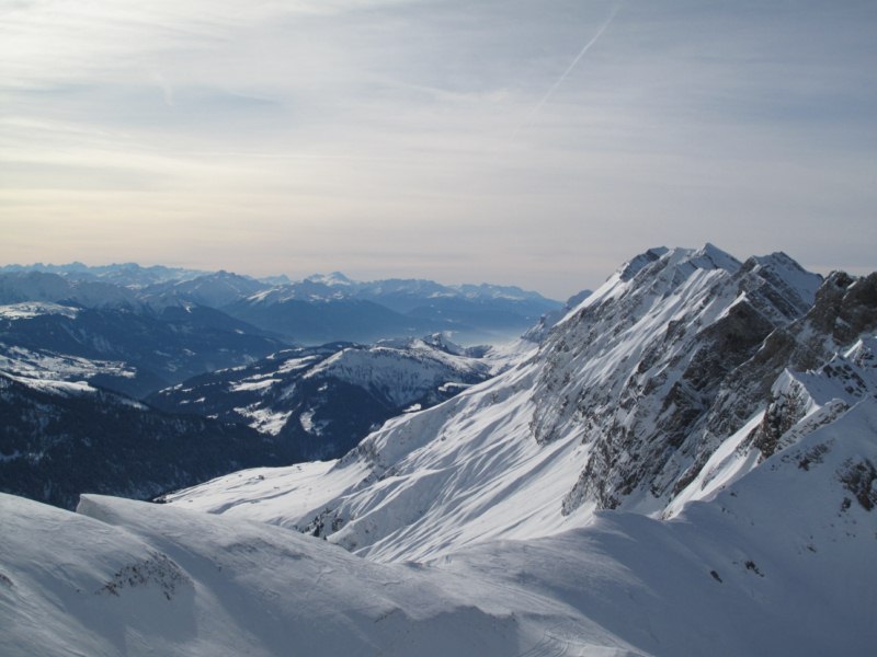 #5 La chaîne des Aravis : de profil La chaîne des Aravis : de profil