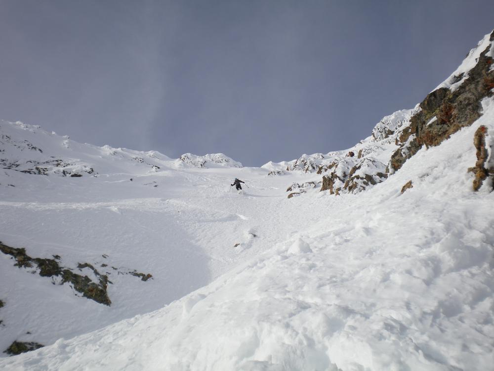 #12 Clapier du Peyron : ... et ça skie tout du long. Clapier du Peyron : ... et ça skie tout du long.