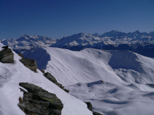 #2 Combe bénite : C Combe bénite : C'est fait, on est maintenant au-dessus de la Pointe de la Combe Bénite!