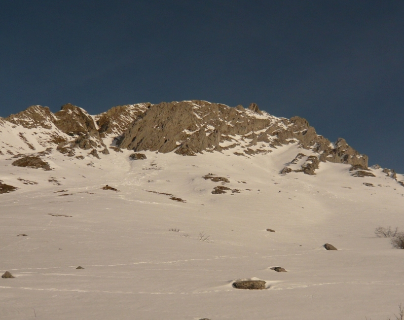 #5 Pécloz-Face Sud : Couloir SW pas en état Pécloz-Face Sud : Couloir SW pas en état