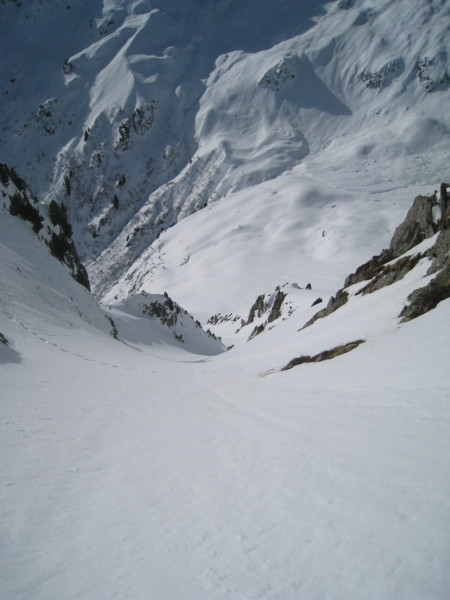 #4 Le SSO : juste des traces de chamois dans le couloir! Le SSO : juste des traces de chamois dans le couloir!