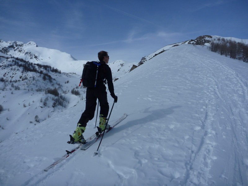 #7 Paracouerte : Arrivée sur la crête éventée ... Paracouerte : Arrivée sur la crête éventée ...
