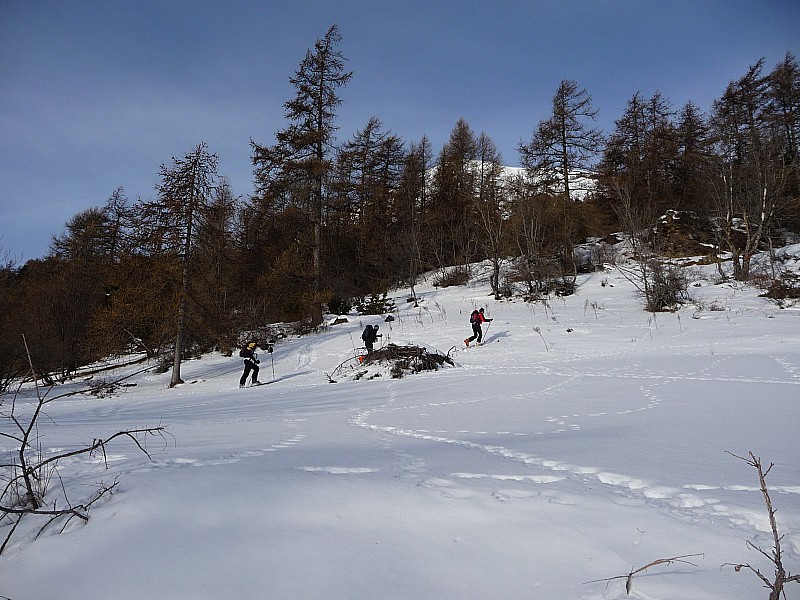 Tête de Clotinaille : en sud il reste peu de neige