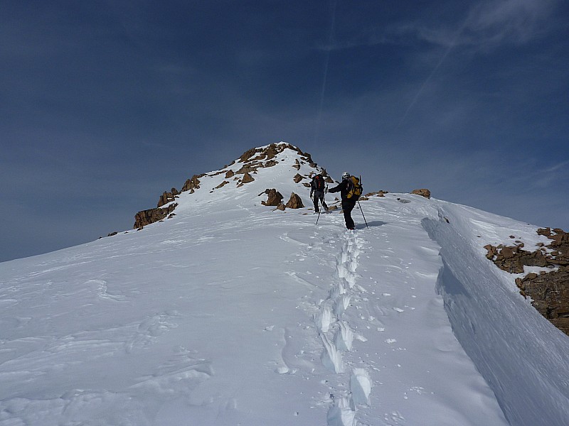 #11 Arête S.E : Le sommet est juste là ! Arête S.E : Le sommet est juste là !