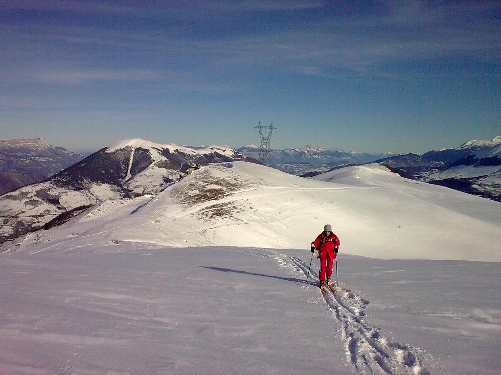 #3 au dessus des signaraux : avec le sommet de la Peyrouse en arrière plan au dessus des signaraux : avec le sommet de la Peyrouse en arrière plan