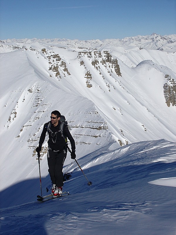 #5 Derniers pas : Florent arrive à la Tête de l Derniers pas : Florent arrive à la Tête de l'Hivernet (2824 m)