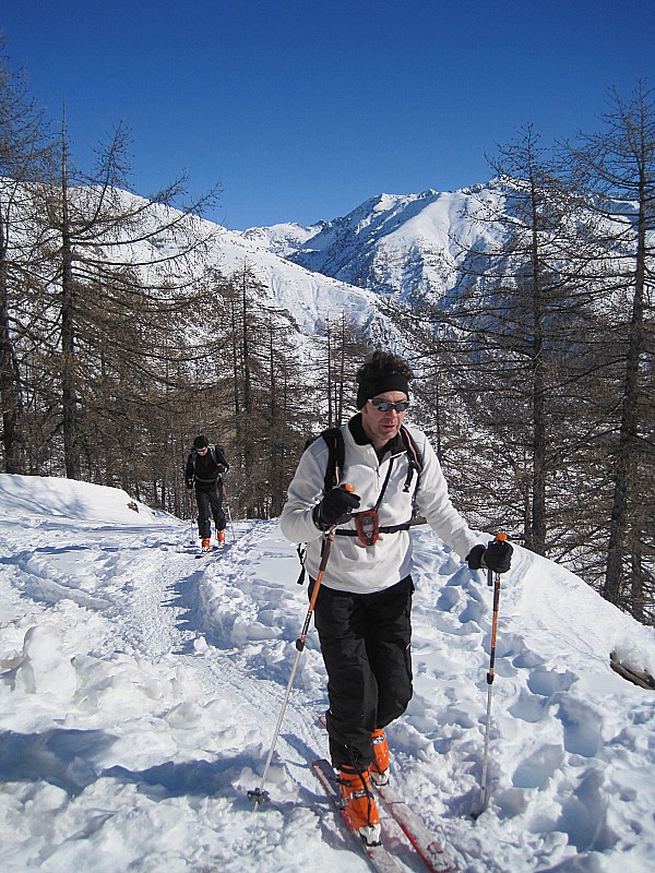 #2 sur la crête : ça commence à monter sur la crête : ça commence à monter
