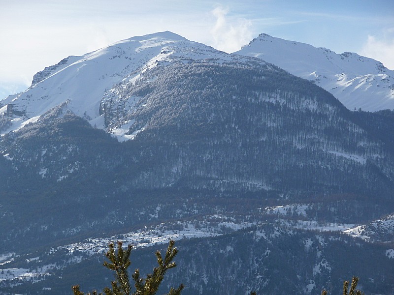 #7 Tête de Fouran : photo de la course prise de l Tête de Fouran : photo de la course prise de l'eyglières en face