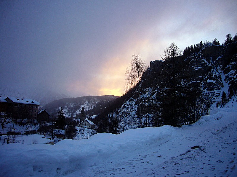 #1 Départ de Saint Dalmas : Départ incroyable sous les flocons... Départ de Saint Dalmas : Départ incroyable sous les flocons...