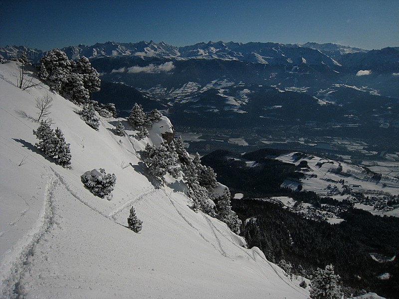 #4 Sous le Pas : l Sous le Pas : l'itinéraire suit les traces des chamois