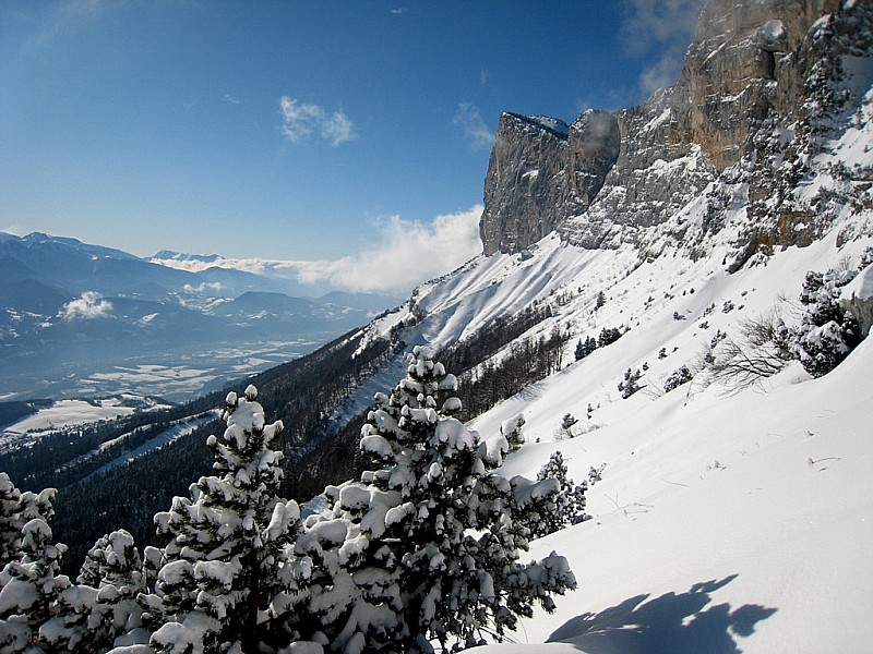 #3 Dent de Crolles : dans l Dent de Crolles : dans l'enfilade de la barrière Est des Hauts Plateaux