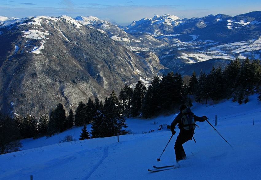 #3 Tête de l Tête de l'Ecutieux : Descente glaciale des paturages de l'Ecutieux.