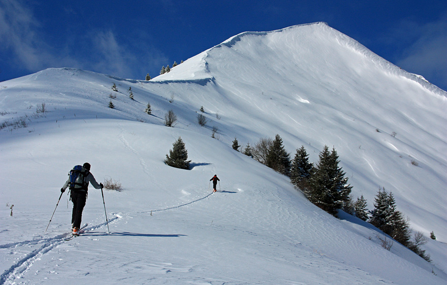 #9 Le Môle : Remontée par l Le Môle : Remontée par l'arête SE
