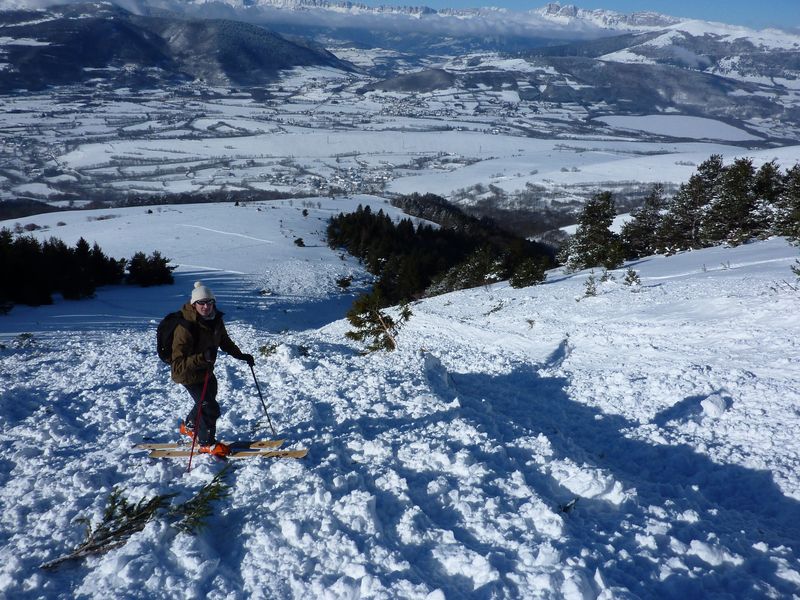 #2 Piquet de Nantes : Vers 1450m, dans la combe des gorges Piquet de Nantes : Vers 1450m, dans la combe des gorges