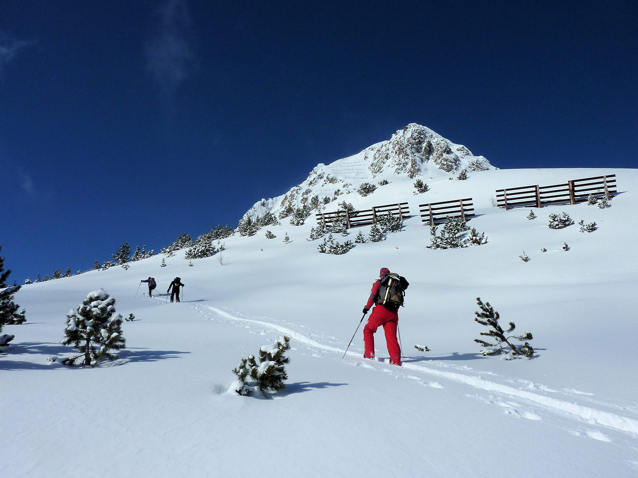 #6 Pic de Fremezan : Premier objectif du jour. (nous n Pic de Fremezan : Premier objectif du jour. (nous n'irons pas au sommet)