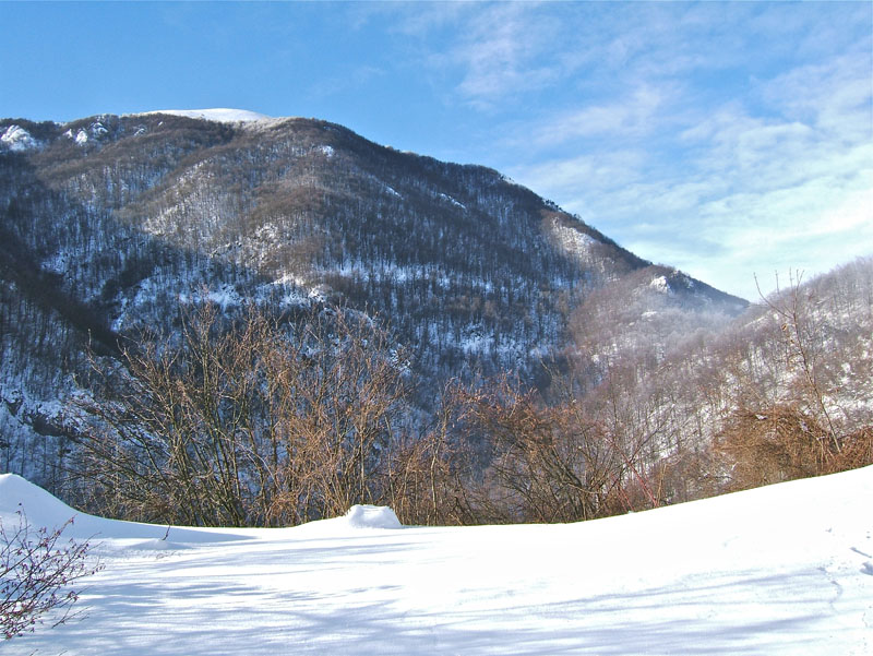 #3 Galero : Le sommet et le colet 1191m à droite. Galero : Le sommet et le colet 1191m à droite.
