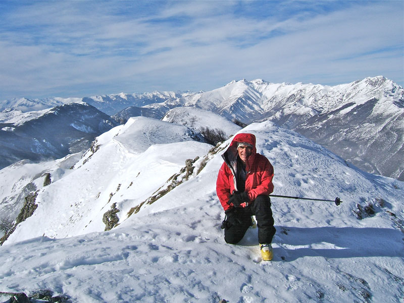 #7 Galero : Moi et le Mt Ormea tout au fond. Galero : Moi et le Mt Ormea tout au fond.