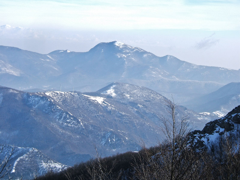 #5 Galero : Mte Carmo, 1er sommet de l Galero : Mte Carmo, 1er sommet de l'Arc Alpin et qui domine Finale en bord de mer.
