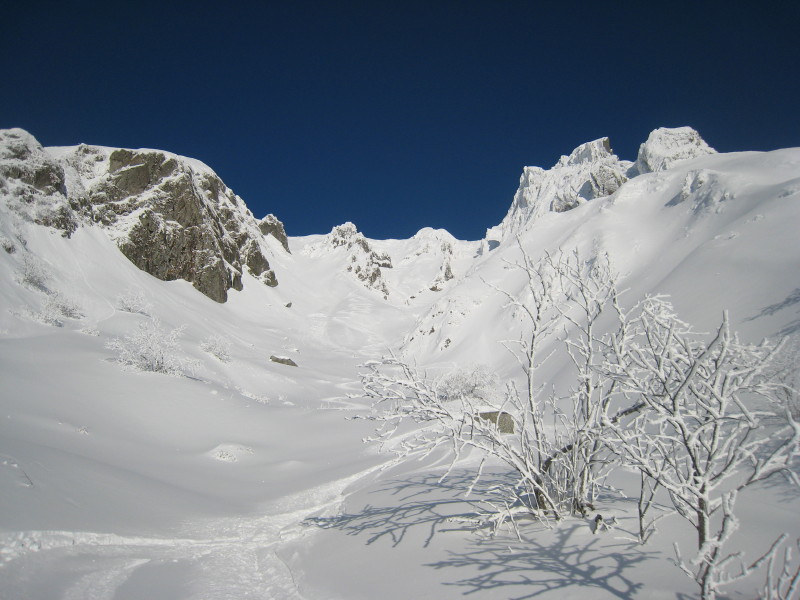 #15 Couloir Tranquille : vu d Couloir Tranquille : vu d'en bas