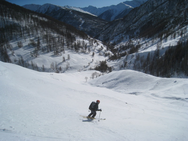 #11 Bric Froid : avant de rejoindre la piste de retour au Roux Bric Froid : avant de rejoindre la piste de retour au Roux