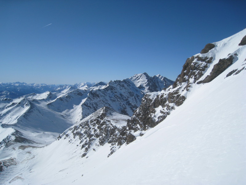 #3 Bric Froid : juse avant d Bric Froid : juse avant d'arriver au pied de la barre sommitale