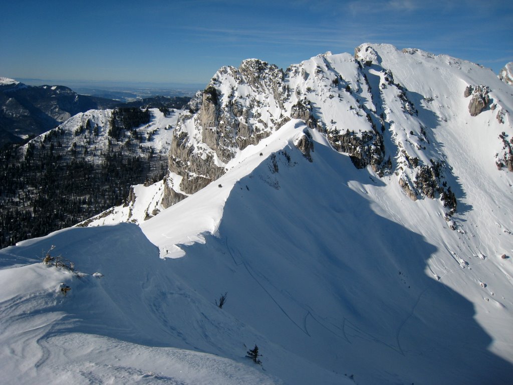 #16 Col de Bellefont : les conditions sous le col sont saines Col de Bellefont : les conditions sous le col sont saines