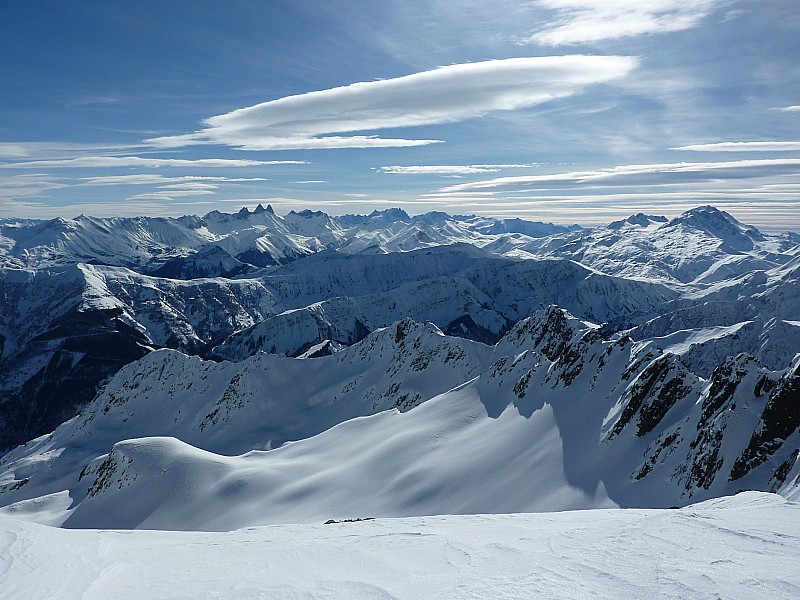 #15 Sommet : Aiguilles d Sommet : Aiguilles d'Arves, Meige et tous les autres