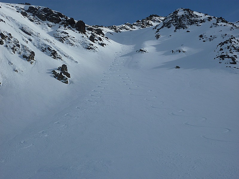 #16 Couloir NW : Là, Albert, nos chemins se séparent ... Couloir NW : Là, Albert, nos chemins se séparent ...