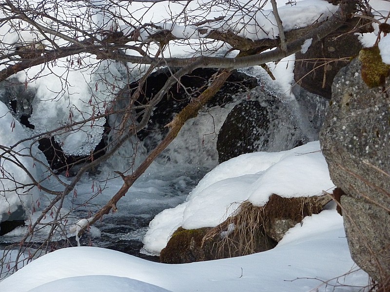 #1 Torrent du Merlet : Eau et neige : toujours un bel effet Torrent du Merlet : Eau et neige : toujours un bel effet